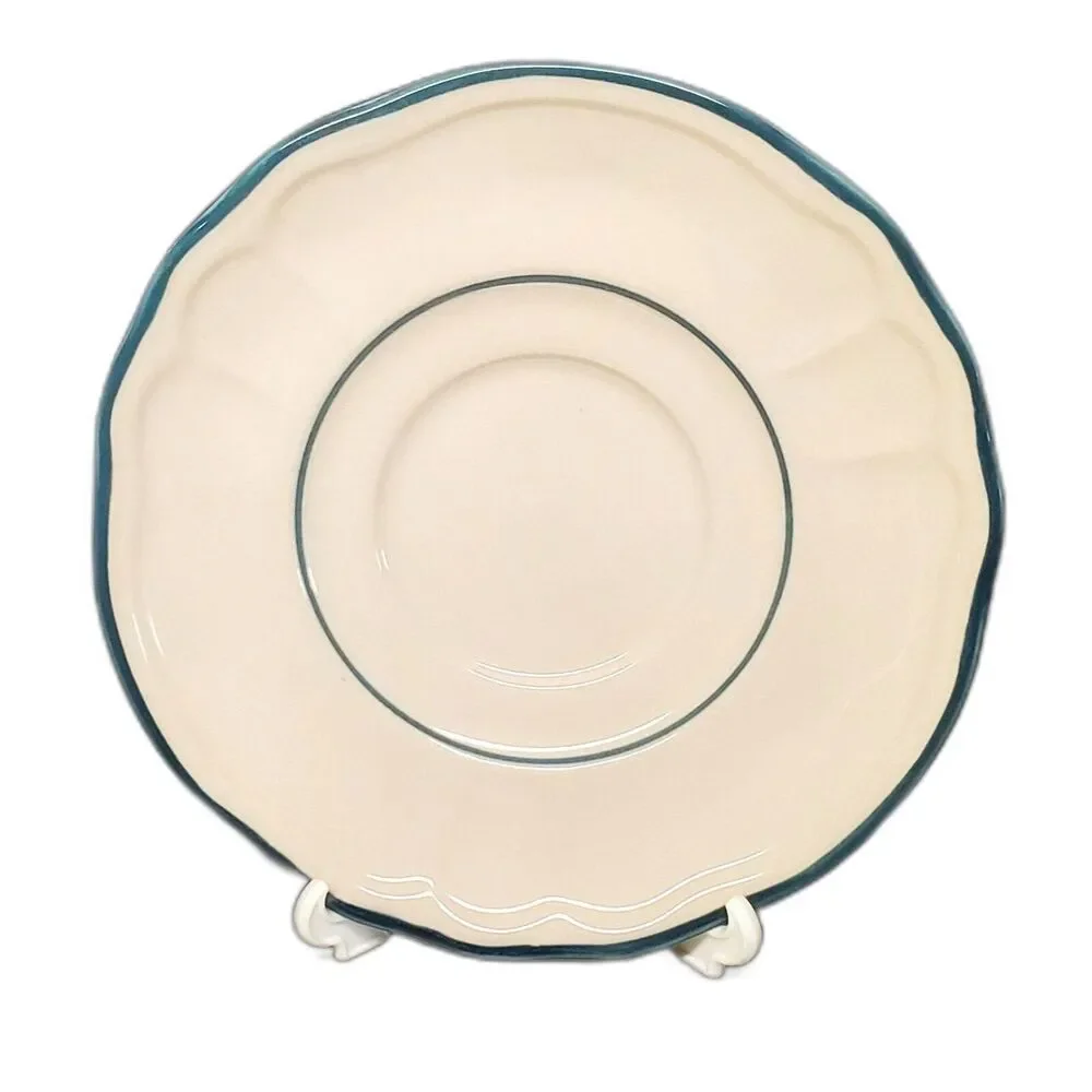 Epoch Apple Blossom Scalloped Edge Saucer 6
